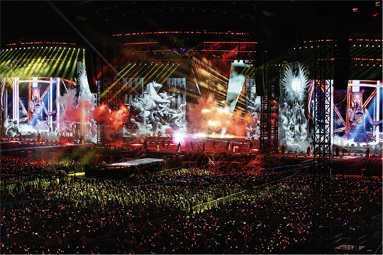 太炸了！3499拉斯维加斯LED巨幕燃爆张韶涵镇江演唱会，超燃舞台气场全开！