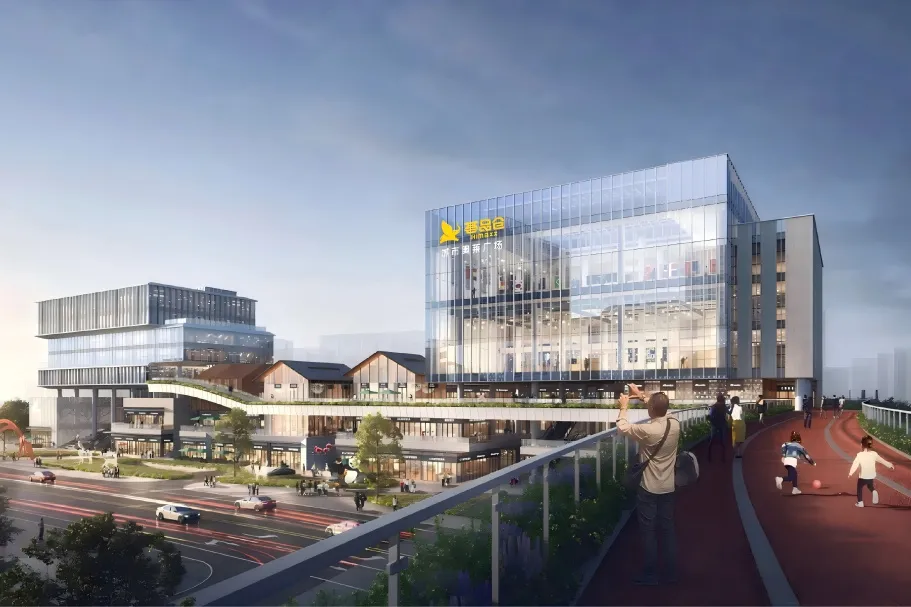 再添新地标！3499拉斯维加斯LED屏点亮泰安荟品仓城市奥莱广场